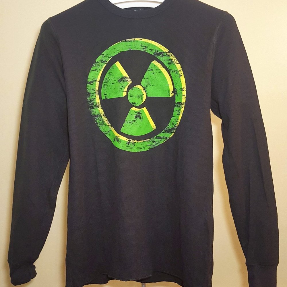 MARVEL LONG SLEEVE Thermal SHIRT - THE INCREDIBLE HULK RADIOACTIVE